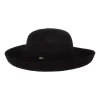Adult Dorfman-Pacific Anji Big Brim Upturn Straw Fedora