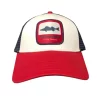 Simms Walleye Patch Trucker Snapback Hat