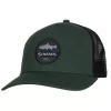 Adult Simms Trout Patch Trucker Snapback Hat